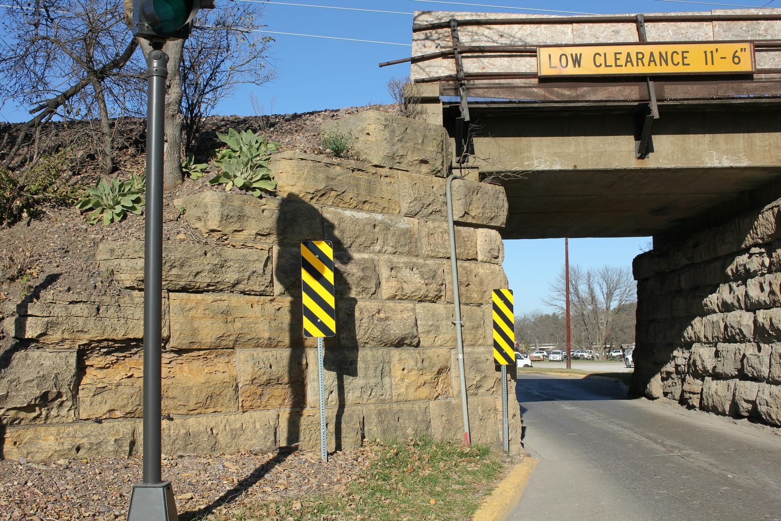 West abutment